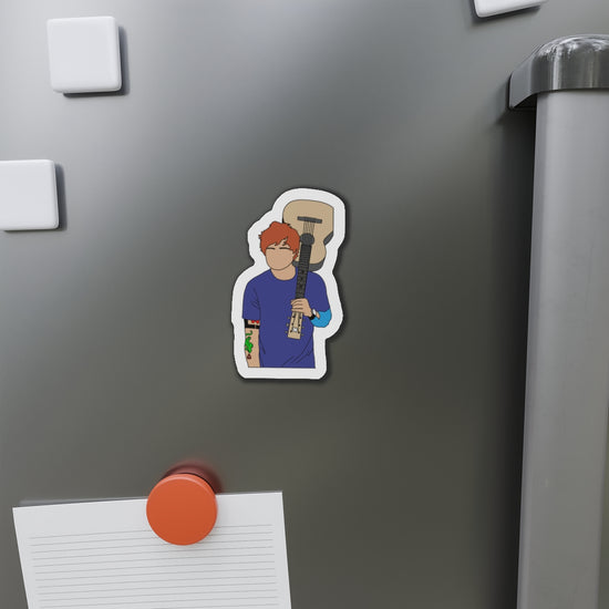 Ed Sheeran Die-Cut Magnet - Fandom-Made