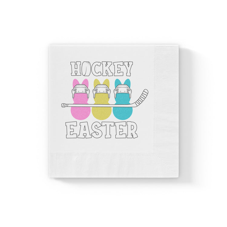 Hockey Easter Napkins - Fandom-Made