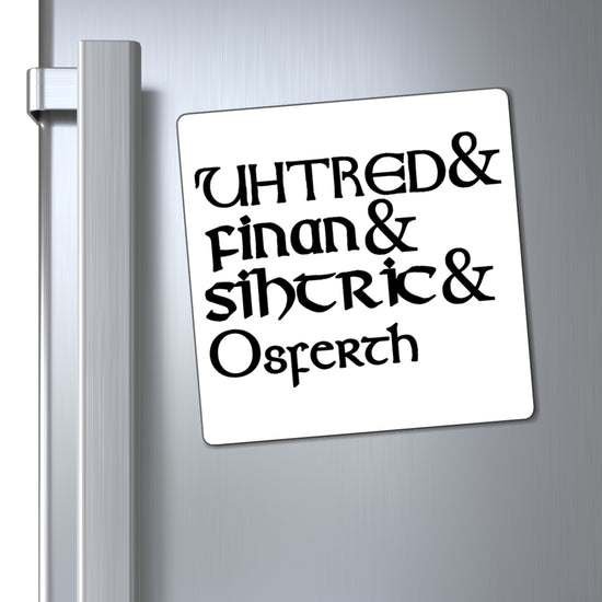 The Last Kingdom Names Magnet - Fandom-Made