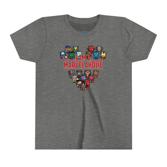 Marvelaholic Youth Tee - Fandom-Made