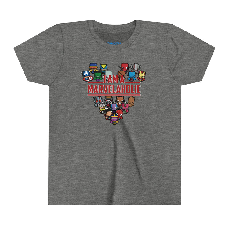 Marvelaholic Youth Tee - Fandom-Made