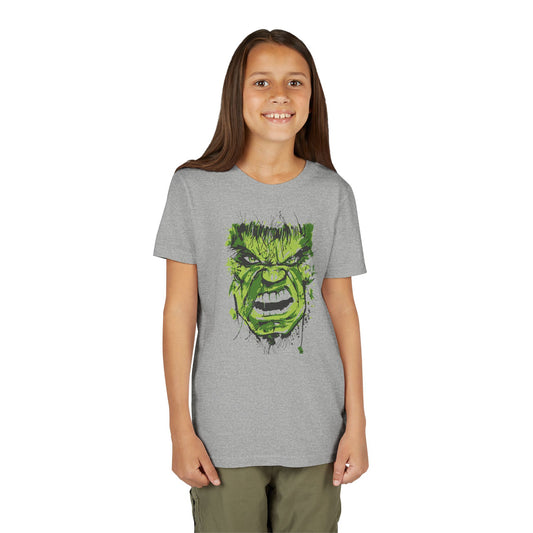 Hulk Face Youth Tee - Fandom-Made