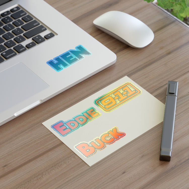 9-1-1 Names Sticker Sheet - Fandom-Made
