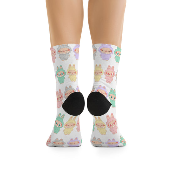 Bunny Time Socks - Fandom-Made