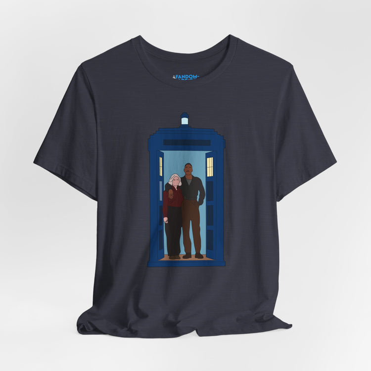 The Fifteenth Doctor and Ruby T-Shirt - Fandom-Made