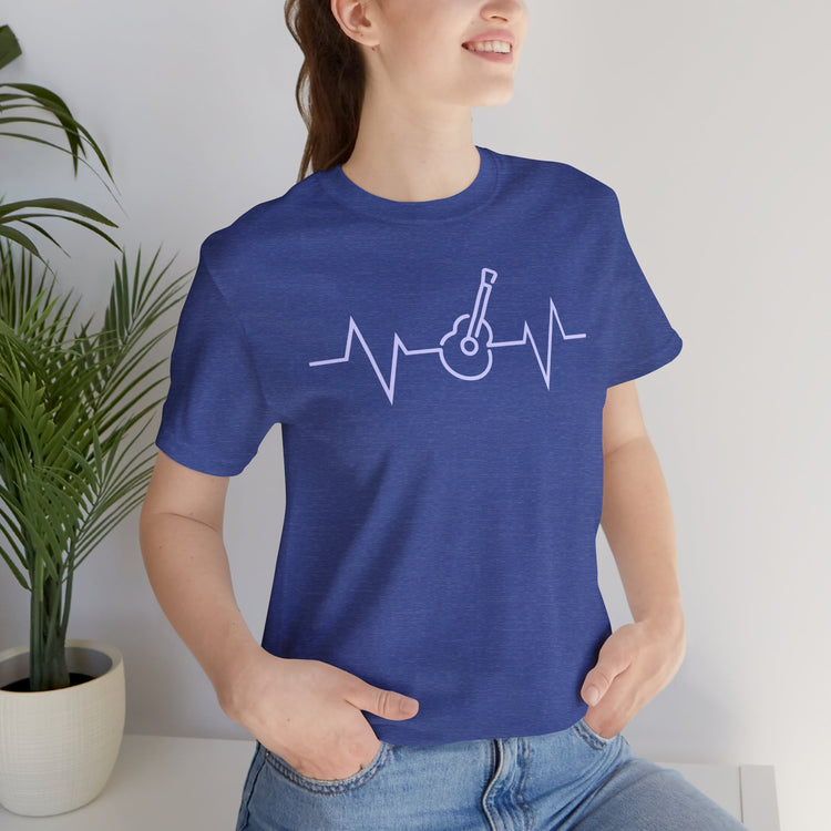 My Heart Beats For Guitarists T-Shirt - Fandom-Made