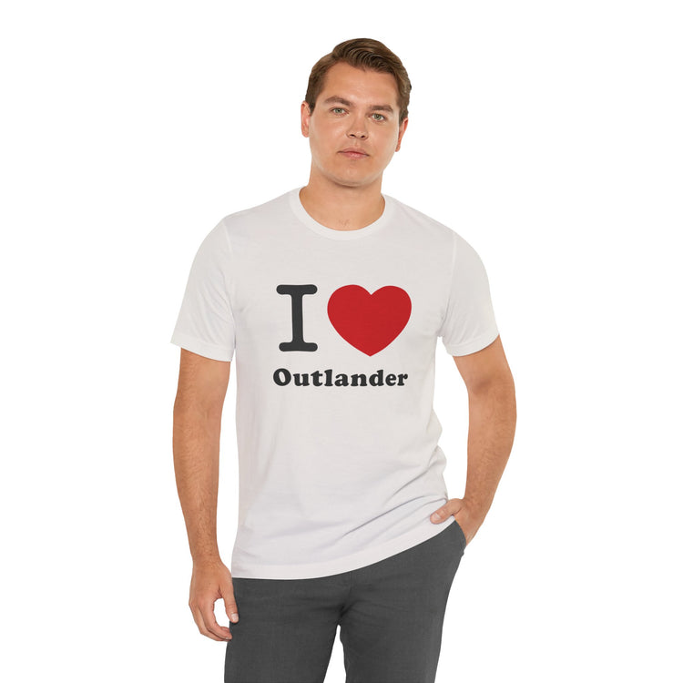 I Love Outlander T-Shirt - Fandom-Made
