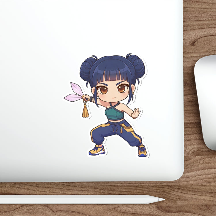 Warrior Zoey Die-Cut Sticker