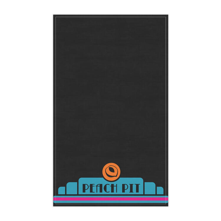 The Peach Pit Kitchen Towel - Fandom-Made