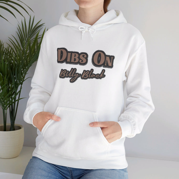 Dibs On Billy Black Hoodie - Fandom-Made