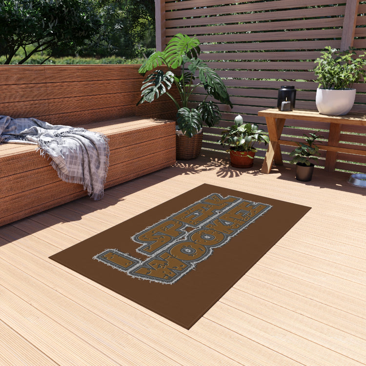 I Speak Wookiee Outdoor Rug - Fandom-Made