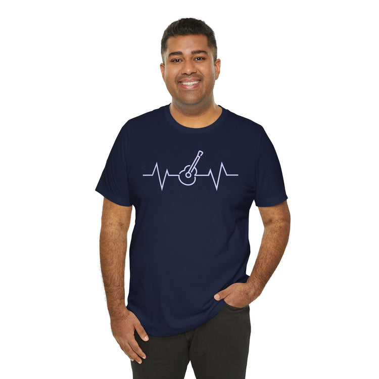 My Heart Beats For Guitarists T-Shirt - Fandom-Made