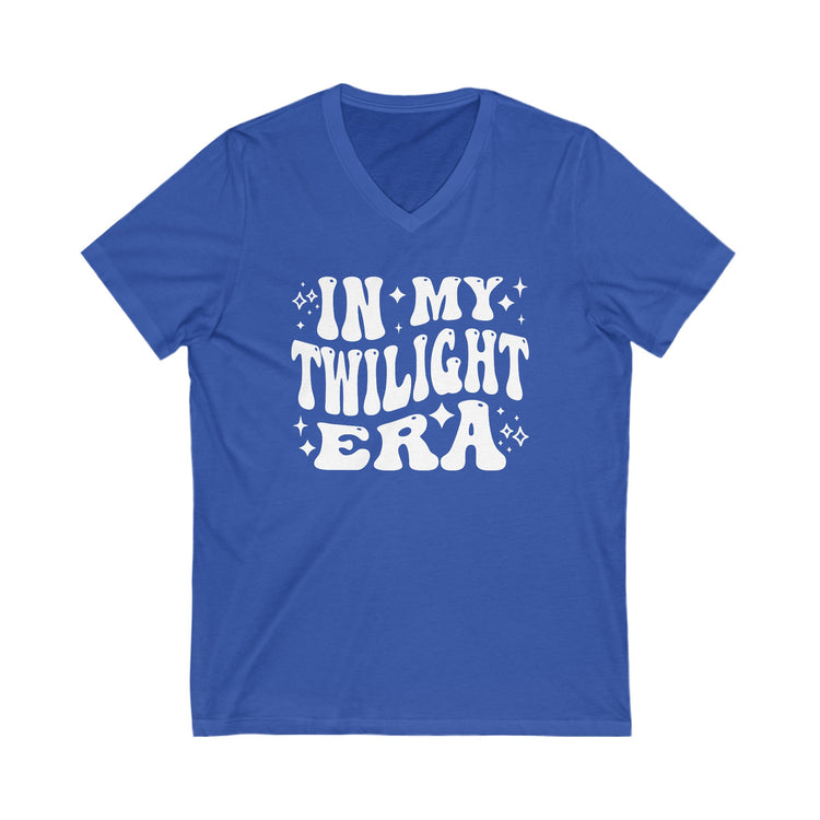 In My Twilight Era V-Neck Tee - Fandom-Made
