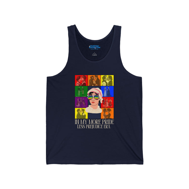More Pride Less Prejudice Unisex Tank - Fandom-Made