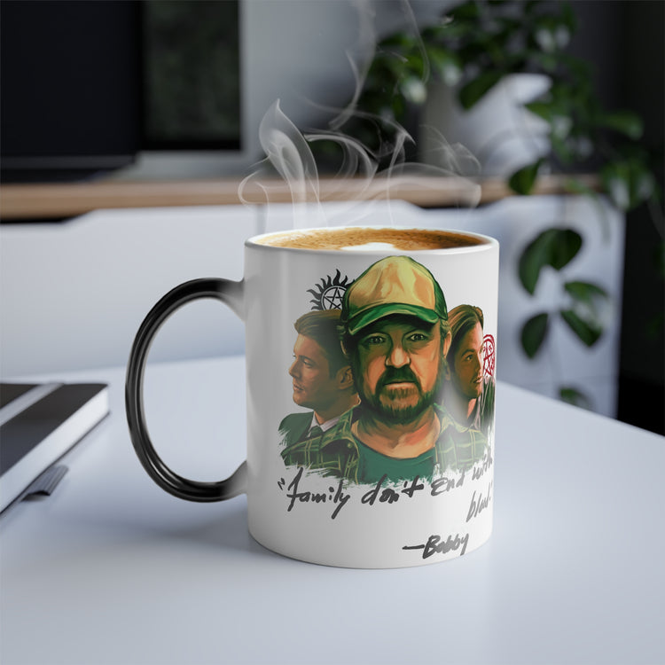 Family Don't End With Blood Magic Mug - Fandom-Made