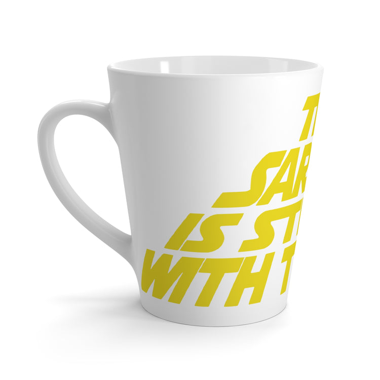 The Sarcasm Is Strong Latte Mug - Fandom-Made