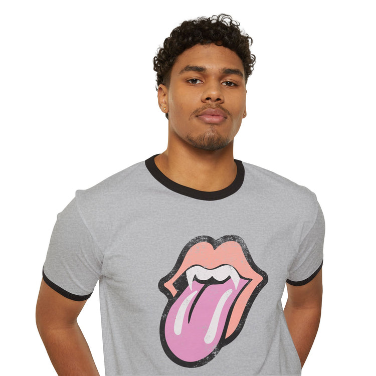 Vampire Grunge Ringer T-Shirt - Fandom-Made