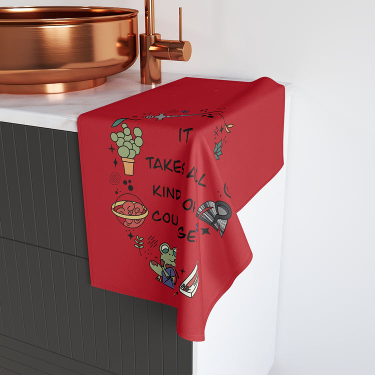 It Takes All Kinds Of Courage Hand Towel - Fandom-Made