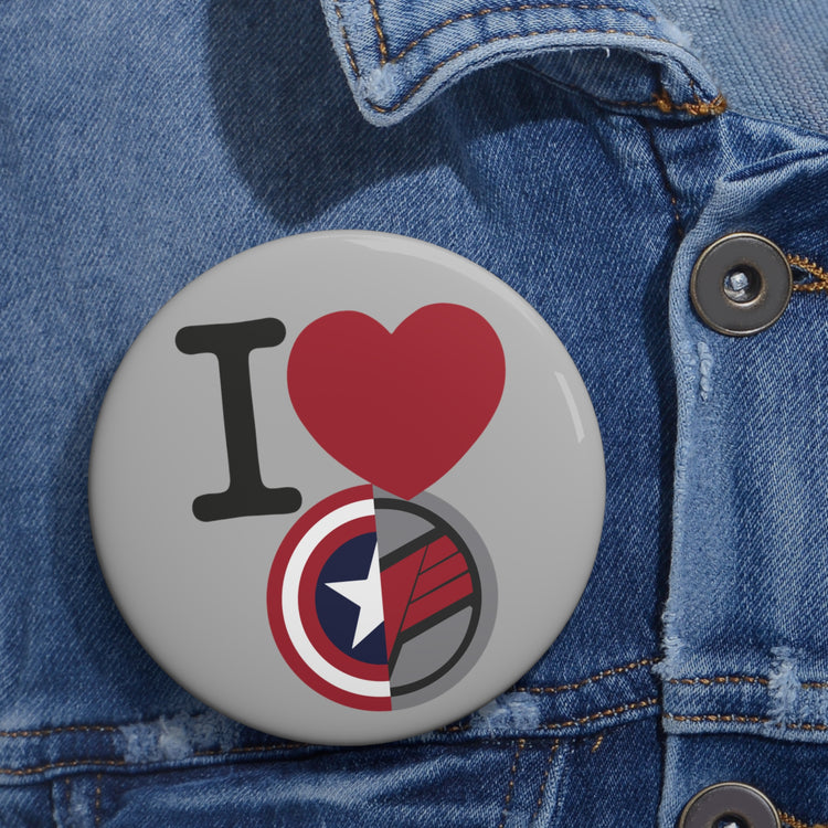 I Love Captain Falcon Pin - Fandom-Made