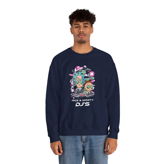 DJs Rick & Morty Unisex Sweatshirt - Fandom-Made