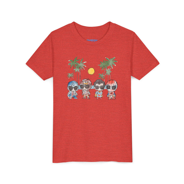 Summertime Heroes Youth Tee - Fandom-Made