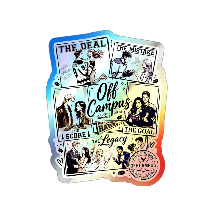 Off Campus Member Holographic Sticker