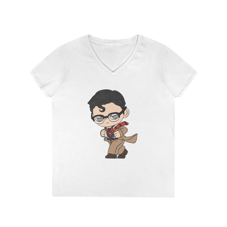 Supes V-Neck Tee - Fandom-Made