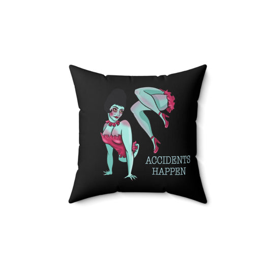 Accidents Happen Pillow - Fandom-Made