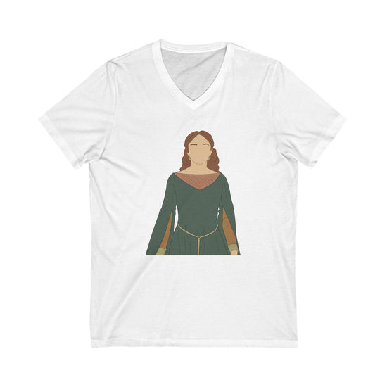 Queen Alicent V-Neck Tee - Fandom-Made