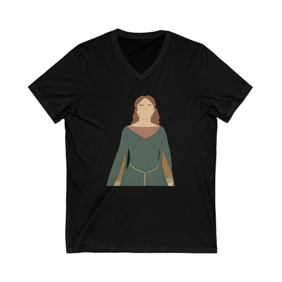 Queen Alicent V-Neck Tee - Fandom-Made