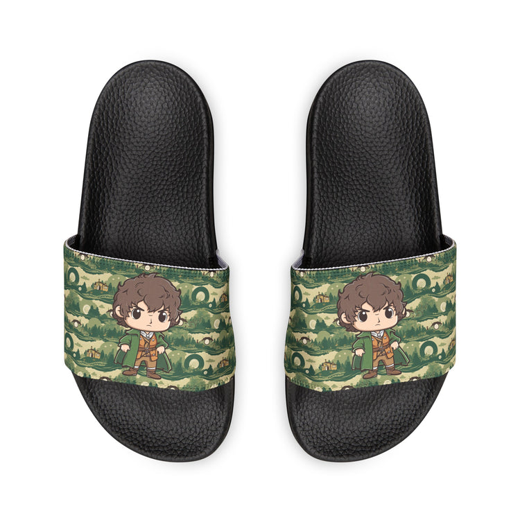 Frodo All-Over Print Youth Slides - Fandom-Made