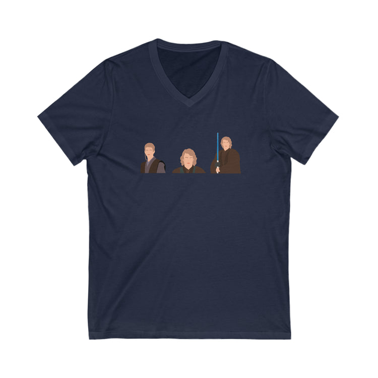 Anakin Skywalker V-Neck Tee - Fandom-Made
