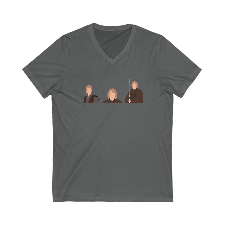 Anakin Skywalker V-Neck Tee - Fandom-Made