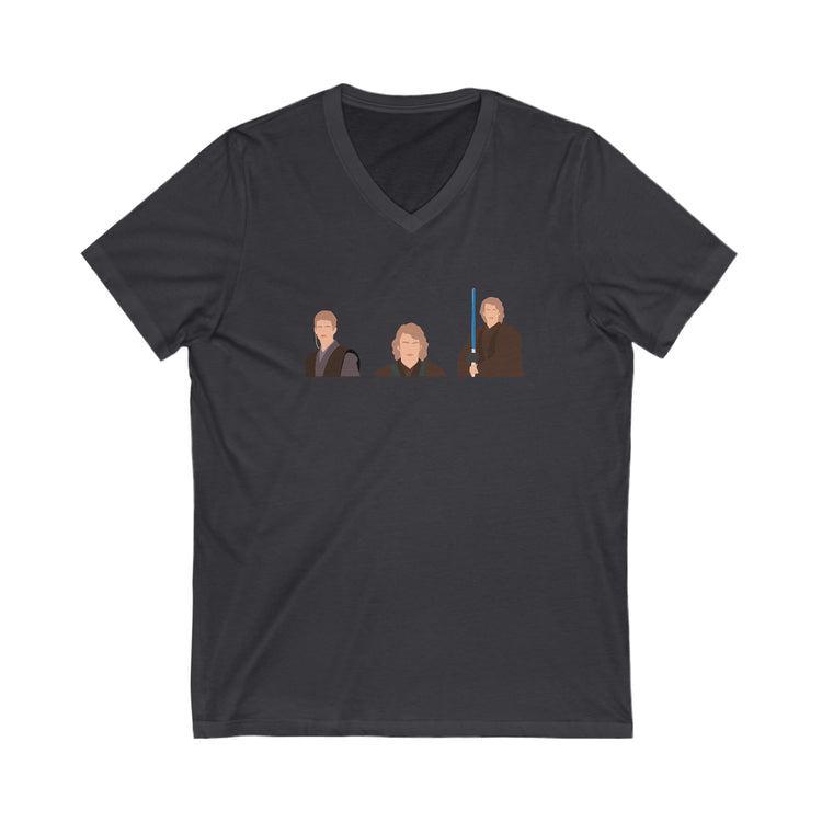 Anakin Skywalker V-Neck Tee - Fandom-Made
