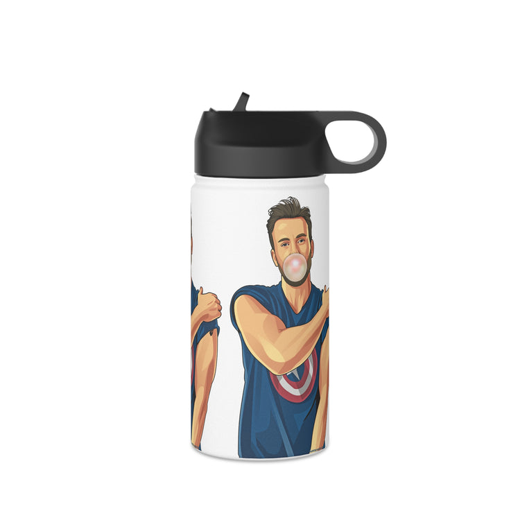 Chris Evans Water Bottle - Fandom-Made