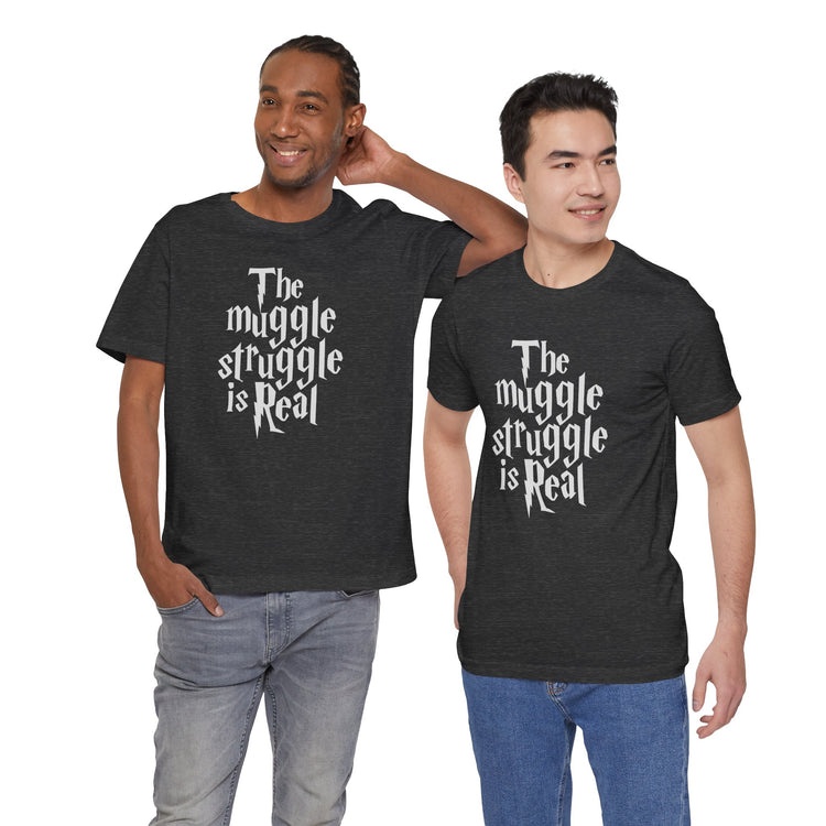 The Muggle Struggle Unisex T-Shirt - Fandom-Made