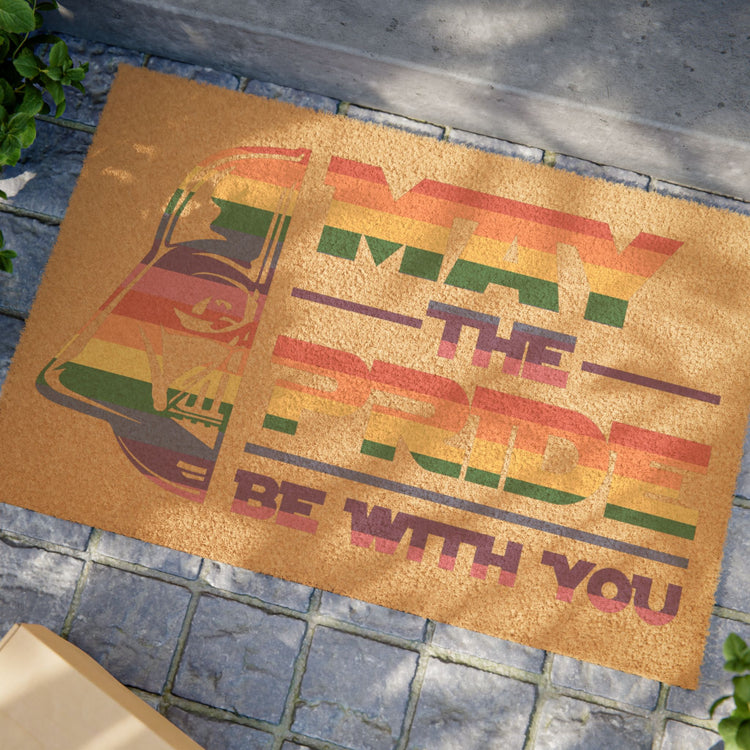 Pride Be With You Doormat - Fandom-Made