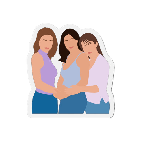 Charmed Trio Die-Cut Magnet - Fandom-Made