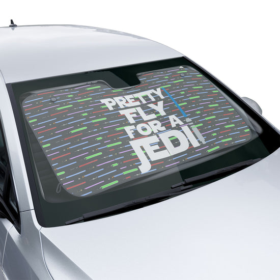 Pretty Fly For a Jedi Car Sunshade - Fandom-Made
