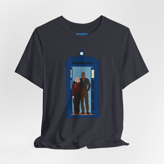The Fifteenth Doctor and Ruby T-Shirt - Fandom-Made