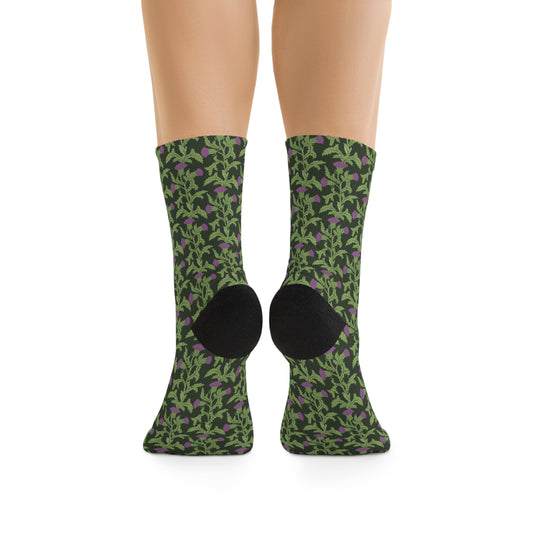 Thistle Recycled Socks - Fandom-Made