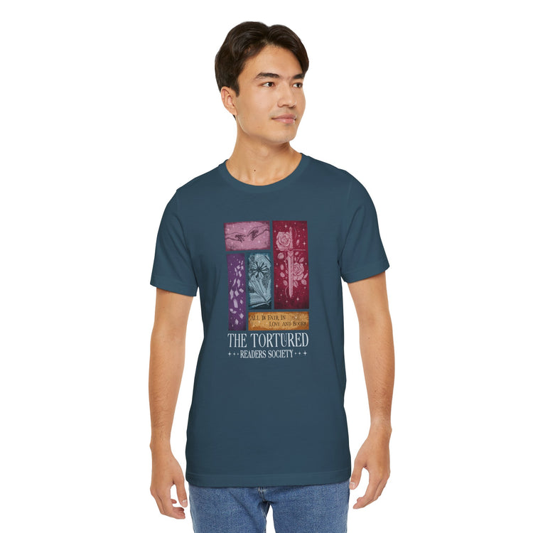 The Tortured Readers Society Unisex T-Shirt - Fandom-Made
