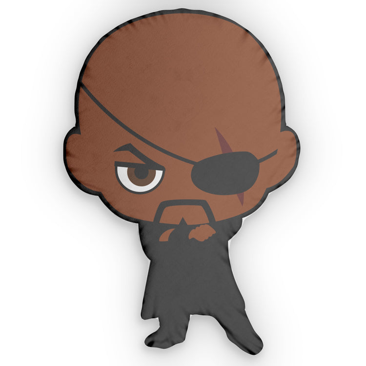 Nick Fury-Shaped Pillow - Fandom-Made