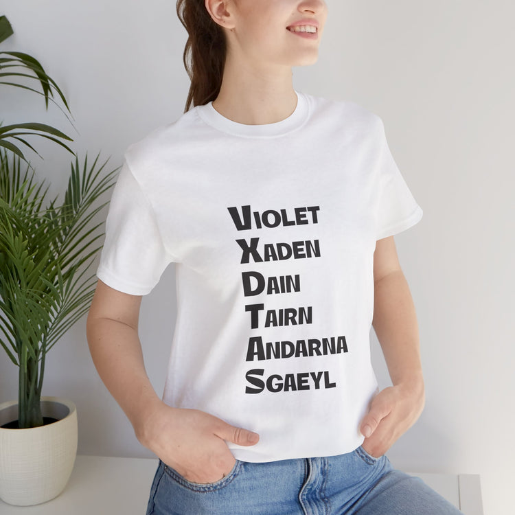 Fourth Wing Names Unisex T-Shirt - Fandom-Made