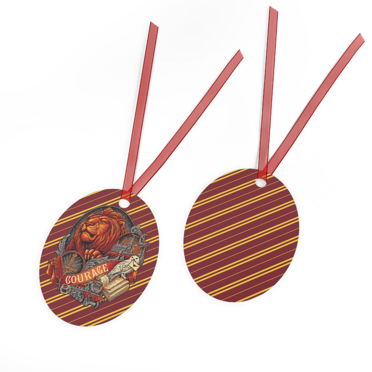 Gryffindor Courage Metal Ornaments - Fandom-Made