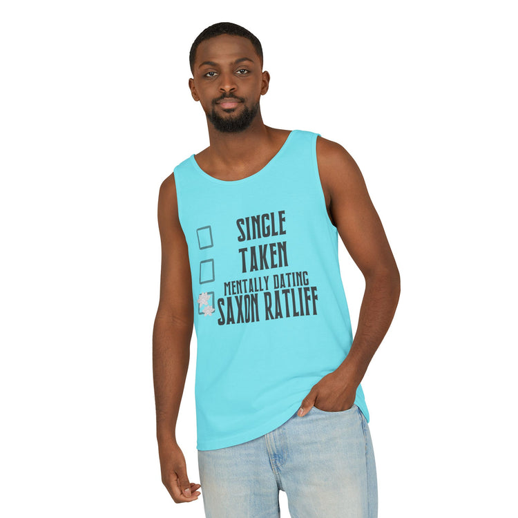 Mentally Dating Saxon Ratliff Tank Top - Fandom-Made