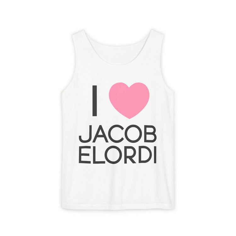 I Love Jacob Elordi Unisex Tank Top - Fandom-Made
