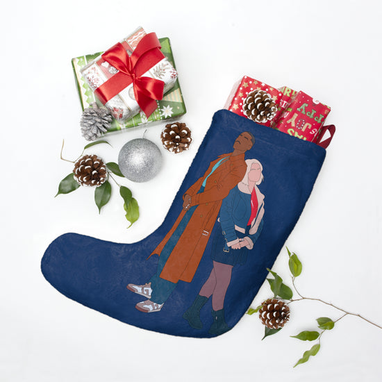 The Doctor & Ruby Sunday Christmas Stocking - Fandom-Made
