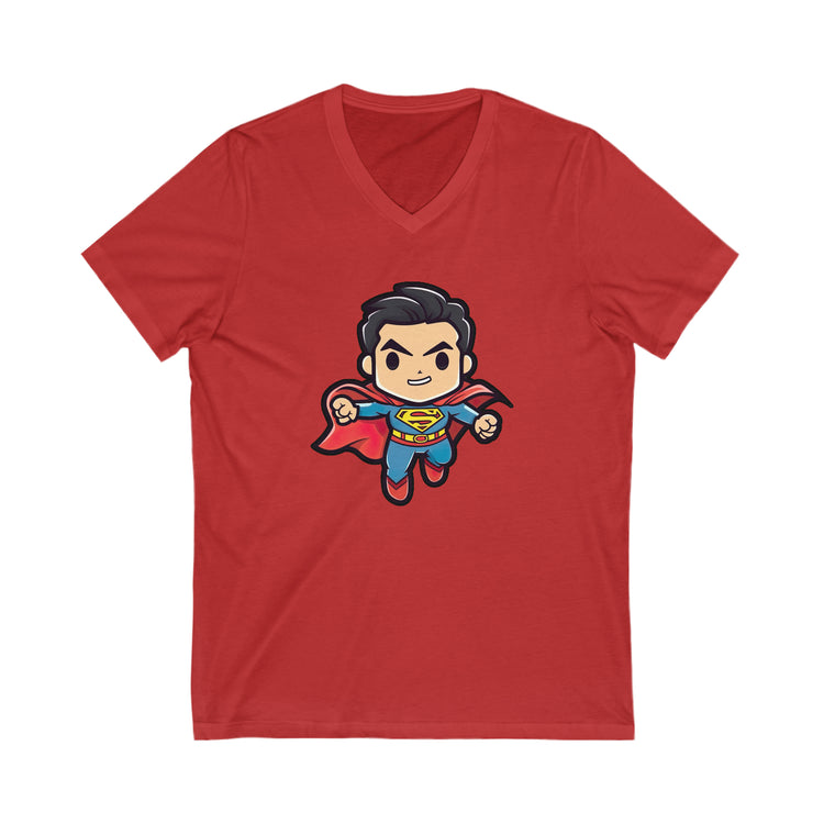 Superman V-Neck Tee - Fandom-Made