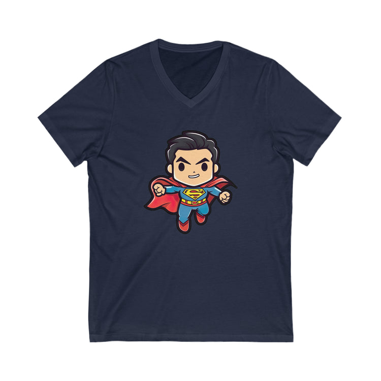 Superman V-Neck Tee - Fandom-Made